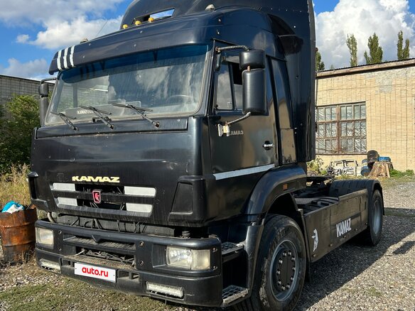 2008 КамАЗ 6560, чёрный, 1200000 рублей