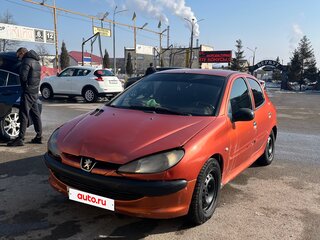 2001 Peugeot 206, оранжевый, 120000 рублей, вид 1