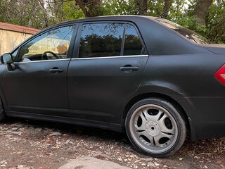 2008 Nissan Tiida I, чёрный, 340000 рублей, вид 5