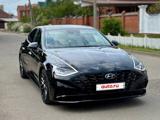 2021 Hyundai Sonata VIII (DN8), чёрный, 2950000 рублей, вид 4