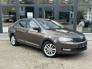 2017 Skoda Rapid I Рестайлинг, коричневый, 985000 рублей, вид 3