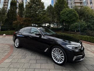 2018 BMW 5 серии 530i xDrive VII (G30/G31/G38), чёрный, 3790000 рублей, вид 3