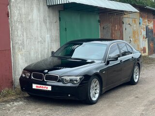 2002 BMW 7 серии 745i IV (E65/E66), чёрный, 590000 рублей, вид 1
