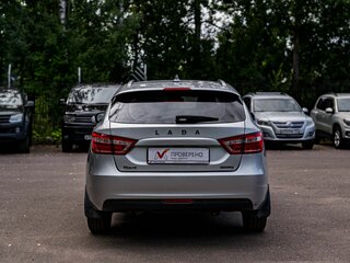2020 Lada (ВАЗ) Vesta SW I, серый, 949000 рублей, вид 4