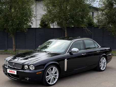 2008 Jaguar XJ III (X350/X358), синий, 4890000 рублей, вид 1