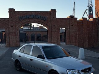 2008 Hyundai Accent ТагАЗ II, серебристый, 620000 рублей, вид 3