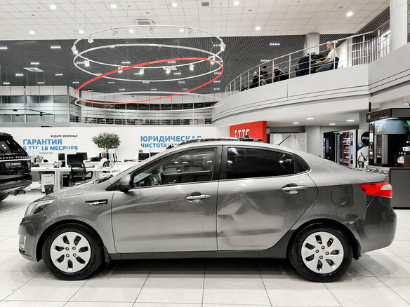 2012 Kia Rio 5-speed III, серый, 380000 рублей - вид 7