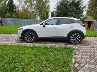 2018 Mazda CX-3 I Рестайлинг, белый, 1980000 рублей, вид 3