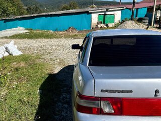 2002 Lada (ВАЗ) 2110, серебристый, 140000 рублей, вид 4