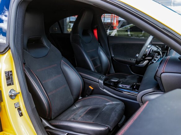2021 Mercedes-Benz CLA AMG 45 AMG S II (C118, X118), жёлтый - вид 19