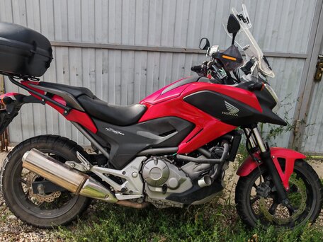 2012 Honda NC 700X, красный, 380000 рублей, вид 2