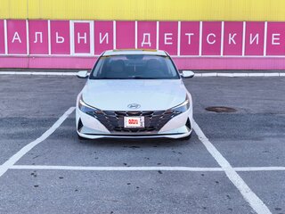 2021 Hyundai Elantra VII (CN7), белый, 1850000 рублей, вид 2