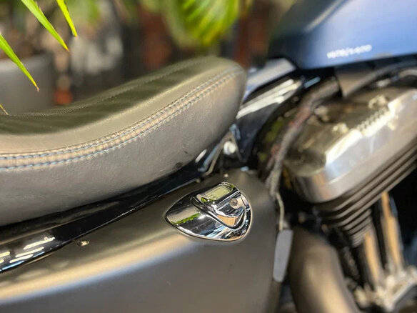 2018 Harley-Davidson Forty-Eight, синий, 1700000 рублей - вид 5
