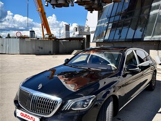 2017 Mercedes-Benz Maybach S-Класс 450 I (X222) Рестайлинг, чёрный, 6990000 рублей, вид 5