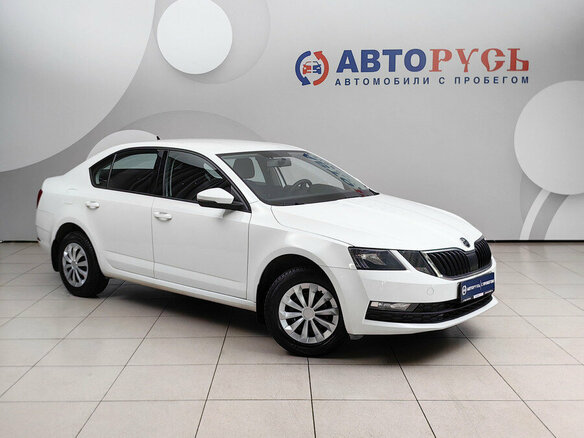 2020 Skoda Octavia III (A7) Рестайлинг, белый, 1840000 рублей