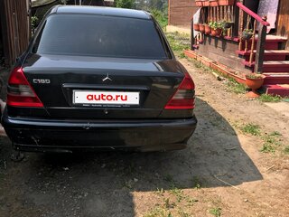 1997 Mercedes-Benz C-Класс 180 I (W202), чёрный, 200000 рублей, вид 3
