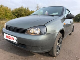 2008 Lada (ВАЗ) Kalina I, серый, 118000 рублей, вид 3