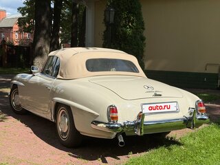 1962 Mercedes-Benz 190 SL R121, бежевый, 16500000 рублей, вид 5