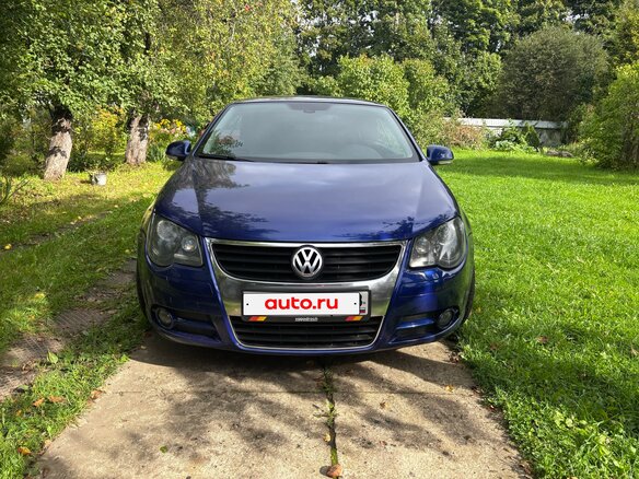 2007 Volkswagen Eos I, синий, 1100000 рублей - вид 2