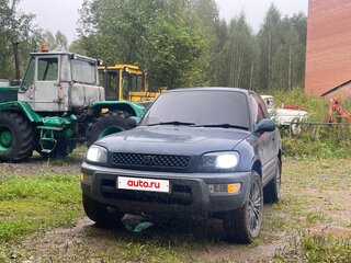 1999 Toyota RAV4 I (XA10), синий, 450000 рублей, вид 4