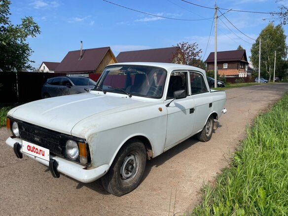 1997 Москвич 412 ИЭ, белый, 850000 рублей