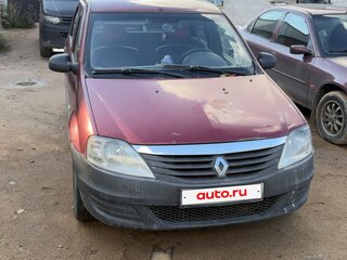 2011 Renault Logan I Рестайлинг, красный, 250000 рублей, вид 1