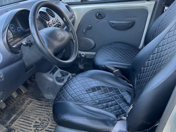 2007 Daewoo Matiz I Рестайлинг, серебристый, 150000 рублей - вид 6
