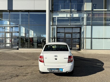 2017 Lada (ВАЗ) Granta I, белый, 550000 рублей, вид 4