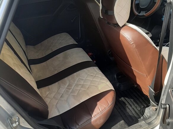 2017 Lada (ВАЗ) Granta I, серебристый, 700000 рублей - вид 6
