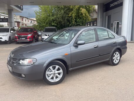 2003 Nissan Almera II (N16) Рестайлинг, серый, 485000 рублей, вид 4