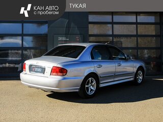 2005 Hyundai Sonata ТагАЗ IV (EF) Рестайлинг, серебристый, 365000 рублей, вид 3