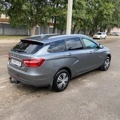 2018 Lada (ВАЗ) Vesta SW I, серый, 915000 рублей, вид 3