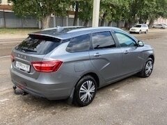 2018 Lada (ВАЗ) Vesta SW I, серый, 915000 рублей - вид 2