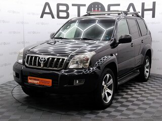 2007 Toyota Land Cruiser Prado 5-speed 120 Series Рестайлинг, чёрный, 1708000 рублей, вид 1