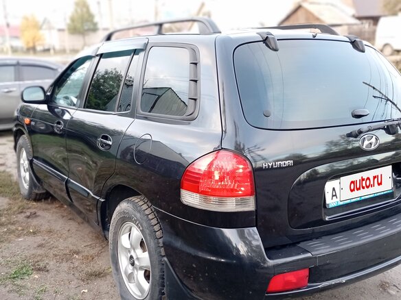 2008 Hyundai Santa Fe Classic Classic, чёрный, 650000 рублей - вид 7