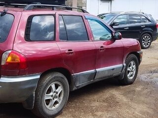 2002 Hyundai Santa Fe I, красный, 310000 рублей, вид 3