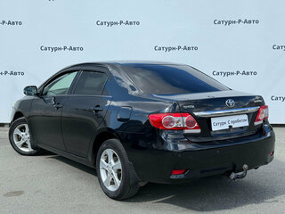 2012 Toyota Corolla X (E140, E150) Рестайлинг, чёрный, 950000 рублей, вид 4