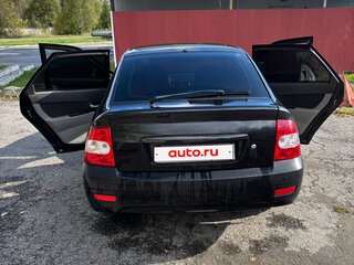 2011 Lada (ВАЗ) Priora I, чёрный, 290000 рублей, вид 3