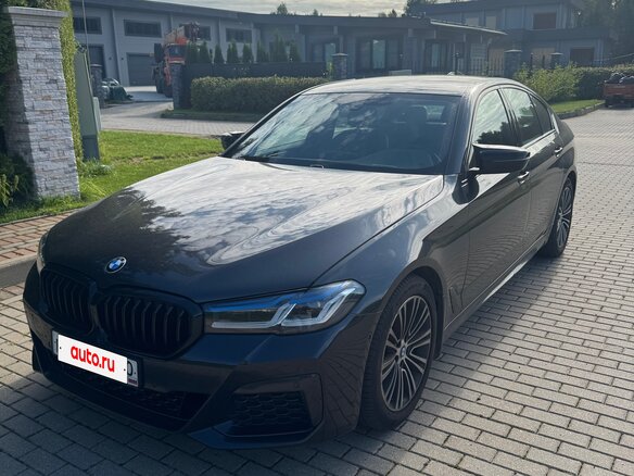2018 BMW 5 серии 520d VII (G30/G31/G38), серый - вид 3