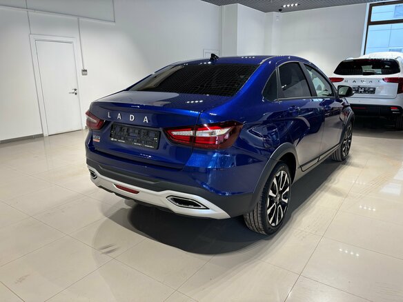 2026 Lada (ВАЗ) Vesta Cross I Рестайлинг (NG), синий - вид 6