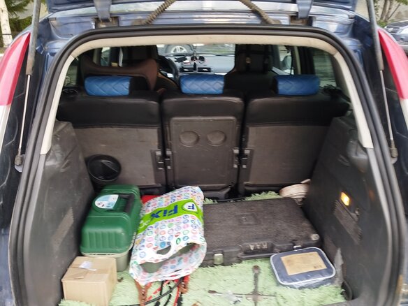 2005 Ford C-MAX I, синий, 350000 рублей - вид 15