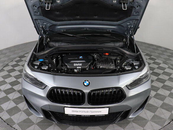 2022 BMW X2 xDrive18d I (F39), серый - вид 10