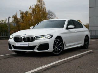 2021 BMW 5 серии 530i VII (G30/G31/G38) Рестайлинг, белый, 4499000 рублей, вид 1