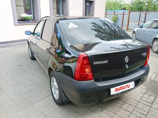 2009 Renault Logan I, чёрный, 385000 рублей, вид 4