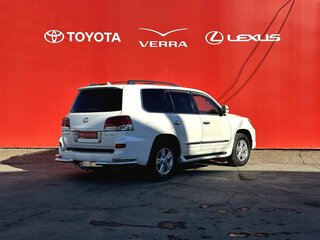 2013 Lexus LX 570 III Рестайлинг, белый, 3270000 рублей, вид 5
