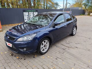 2010 Ford Focus II Рестайлинг, синий, 530000 рублей, вид 4