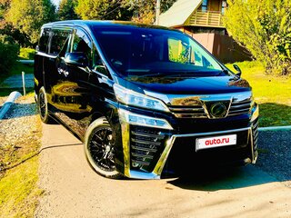 2018 Toyota Vellfire II Рестайлинг, чёрный, 4300000 рублей, вид 1