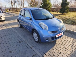2009 Nissan Micra III (K12), синий, 585000 рублей, вид 2
