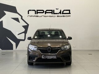 2018 Renault Logan II Рестайлинг, коричневый, 629900 рублей, вид 2