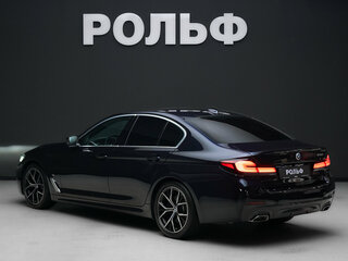 2022 BMW 5 серии 530i VII (G30/G31/G38) Рестайлинг, синий, 5450000 рублей, вид 3